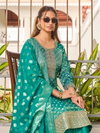 Jassi By Aanchi Shimmer Butti Online Kurti With Bottom Dupatta Wholesale